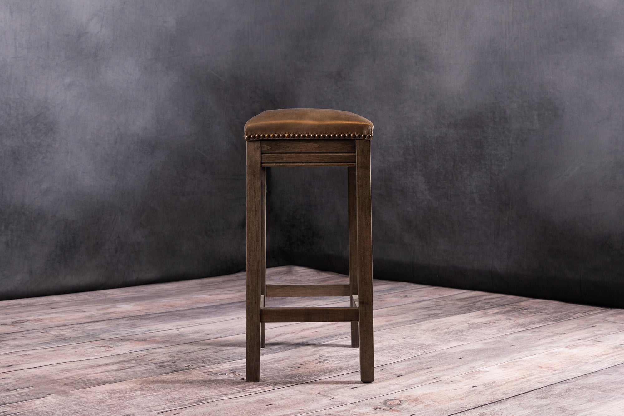 SADDLE COUNTER STOOL