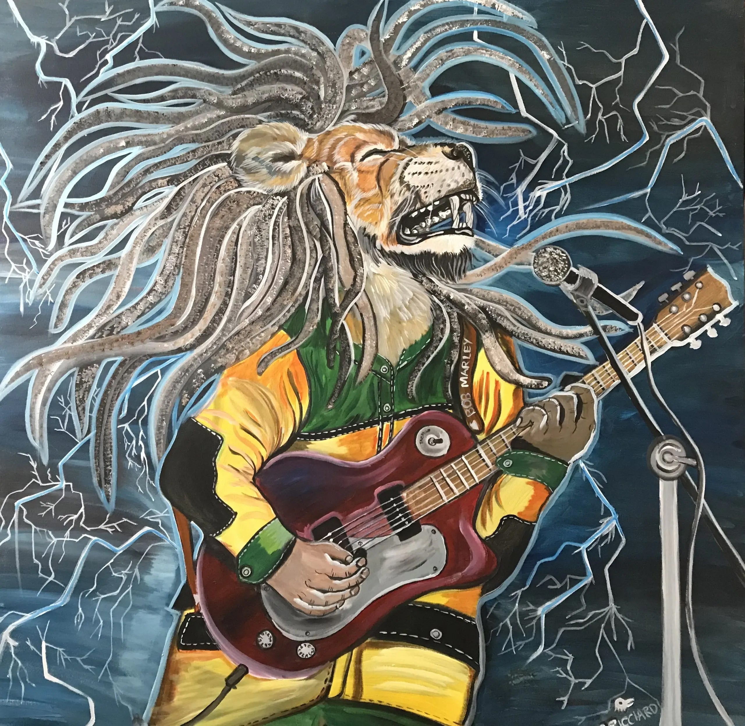 LION OF ZION PRINT